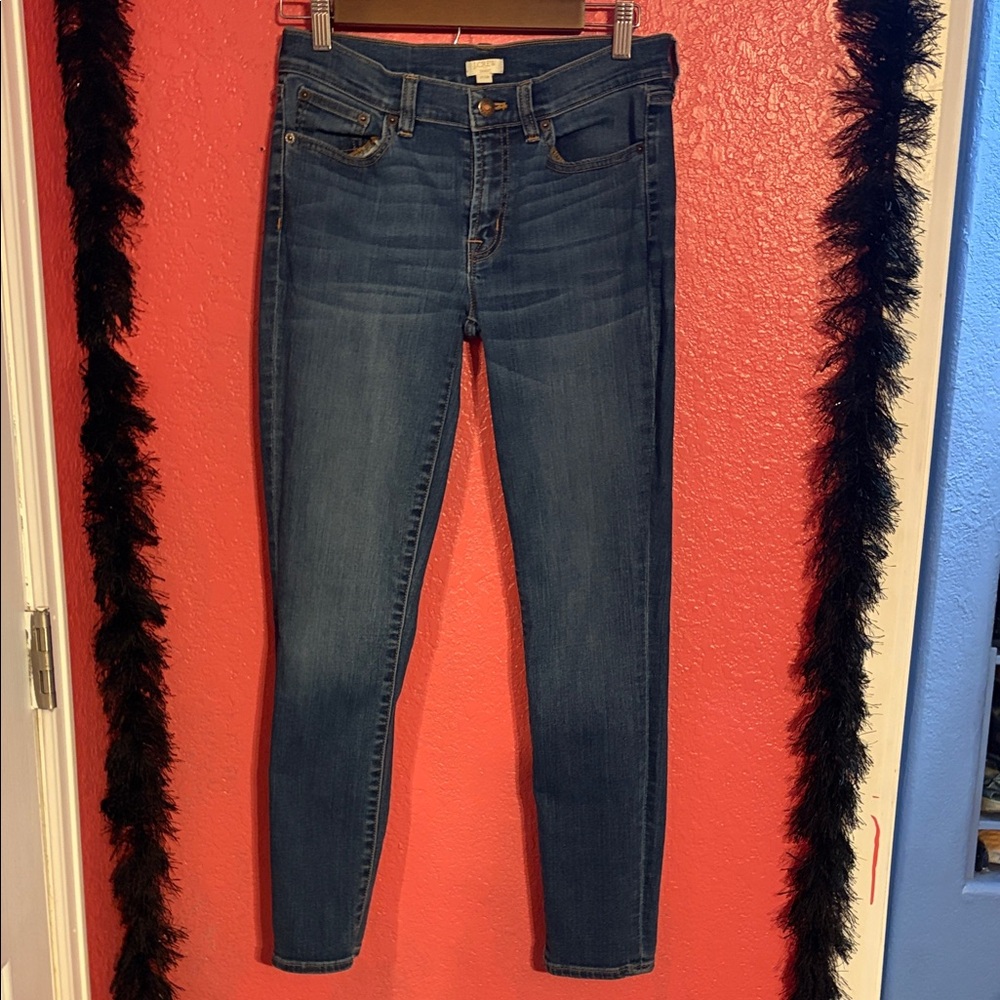 J. Crew Dark Blue Skinny Jeans